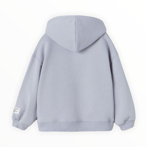 ZARA Kids | Mid Blue | NEW YORK SEQUINED PLUSH SWEATSHIRT - Picture 2 of 4